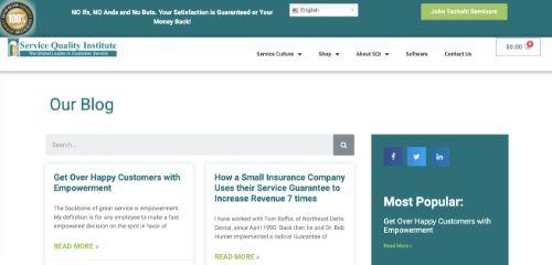 A screenshot of @johntschohl's blog