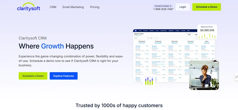 ClaritySoft screenshot