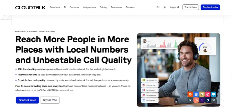 CloudTalk screenshot