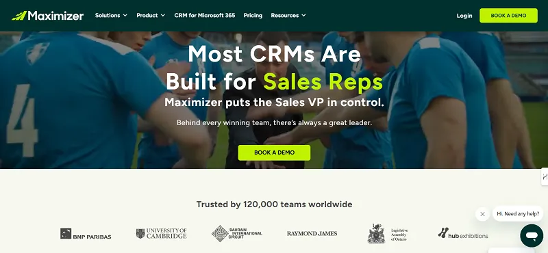 Maximizer screenshot