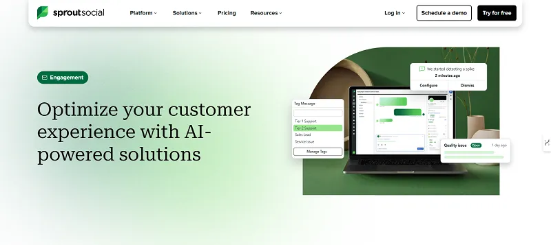 Sprout Social screenshot