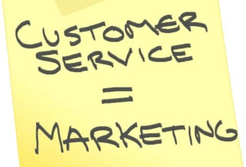 Customer Service Equals Marketing