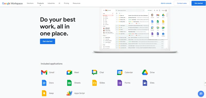 Google Workspace Applications